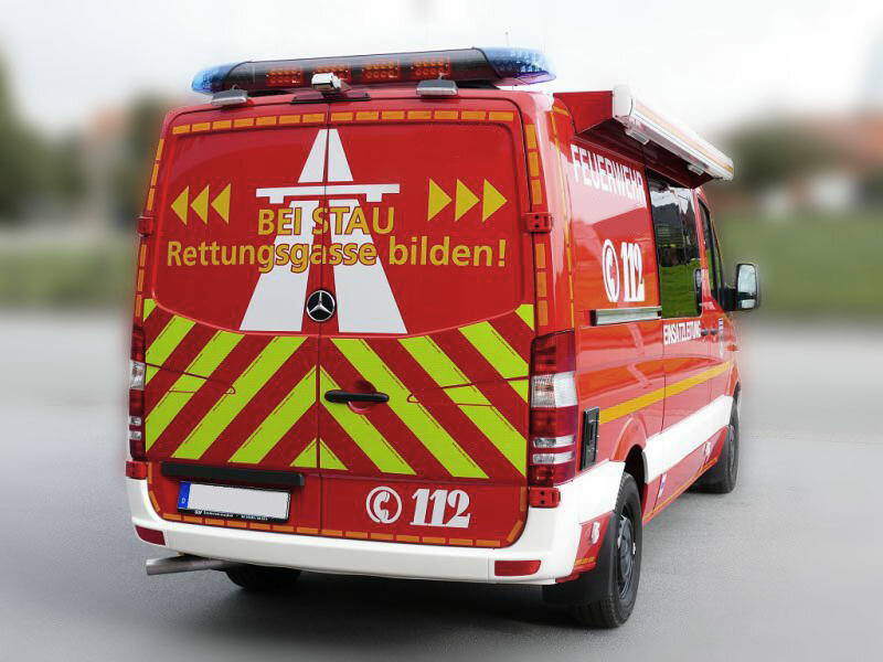 Mercedes Benz Sprinter Heckansicht
