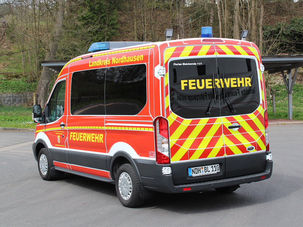 Ford Transit Heckansicht