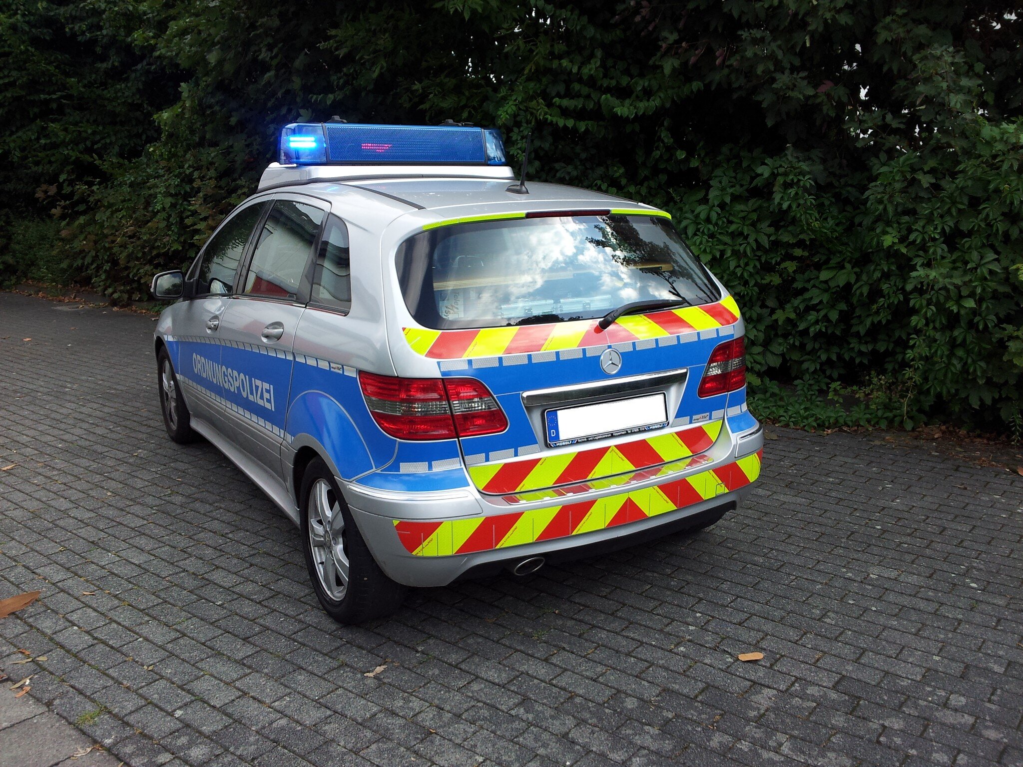 Fahrzeug Heckansicht