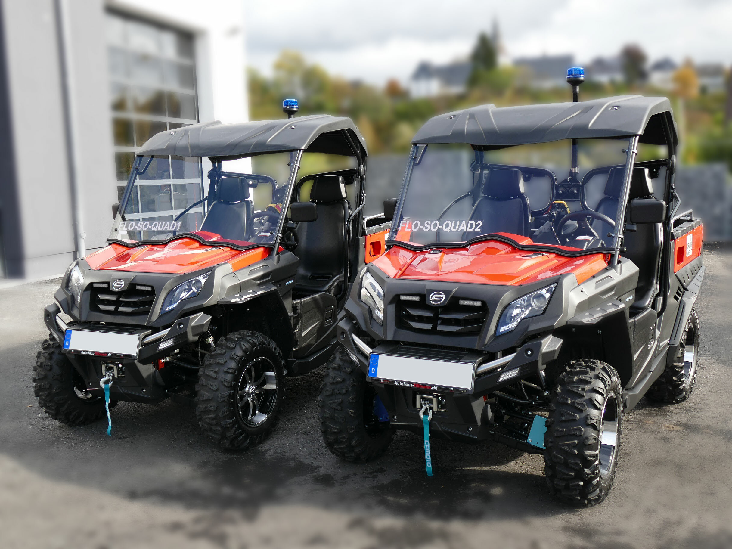 Sondersignalanlage für Quads