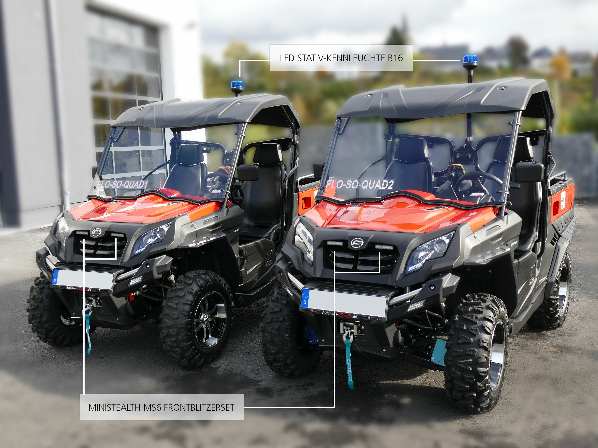 Quads Kreis Soest mit Beschriftung