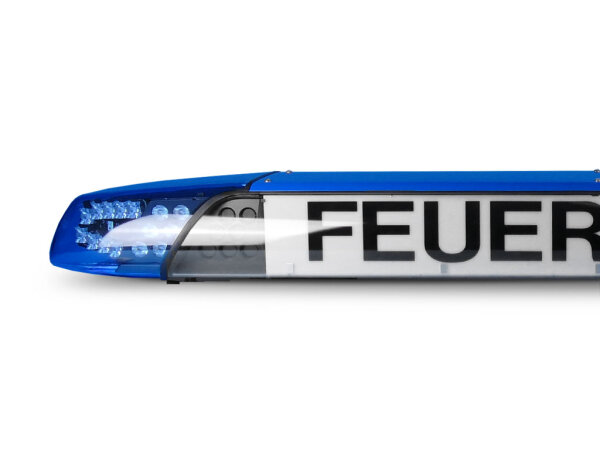 Farbe: weiß, 1.100-1.400 mm, schwarz bedruckt Text: "FEUERWEHR"