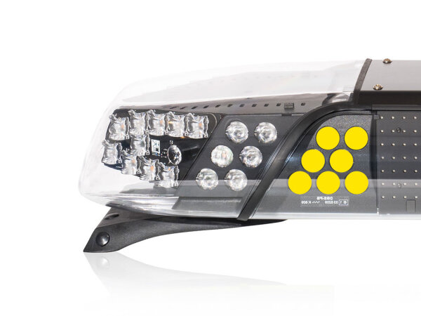 Rückwärtswarnsystem, Einbau paarweise (rechts und links)