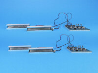 Warnblinker und Lichtmodul Zusatzblitzer-Set, blau, 4-fach, hinten